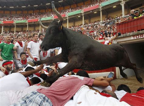 The Running of the Bulls in Pamplona: in pictures | The Independent ...