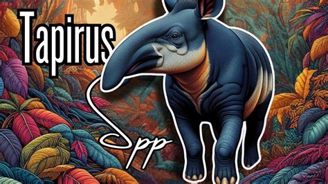 🌎🍃 Tapirs [Tapirus]: The last 5 species of tapir - YouTube