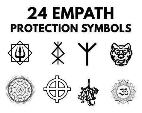 24 Empath Protection Symbols You Can Use in Your Life | Spiritual symbols, Protection symbols ...