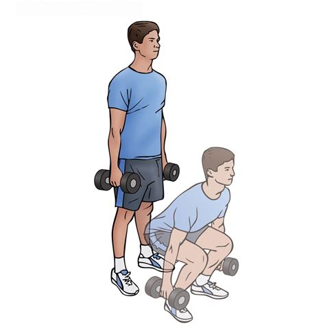 How to perform Dumbbell Squat - Focused on Fit