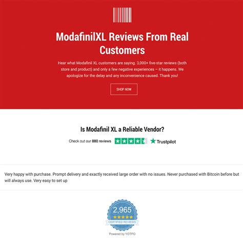 ModafinilXL Reviews 2023 - Is Modafinil XL a Reliable Vendor?