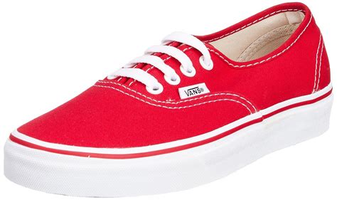 Gallery For > Vans Shoes Red