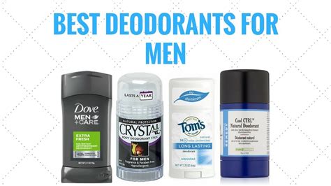 The 10 Best Deodorants for Men | Deodorants 101 - YouTube