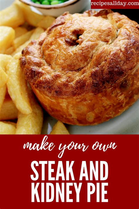 Steak and Kidney Pie Recipe - RecipesAllDay | Pie Recipe