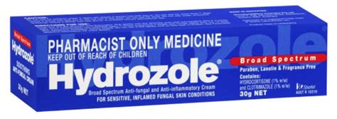 Buy Hydrozole Anti-Fungal & Anti-Inflammatory Cream 1% - 30g Online - eMedical