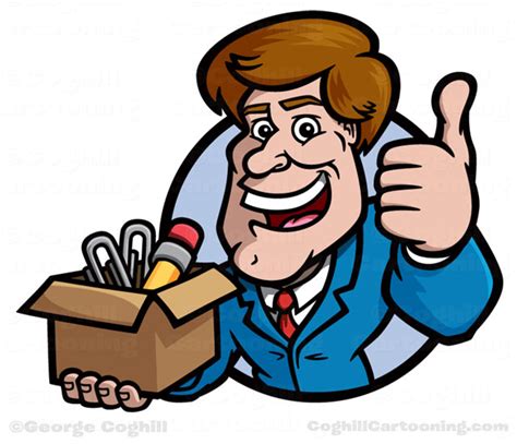 Salesman Cartoon Character - SuperWarehouse • Coghill Cartooning - Cartooning & Illustration Blog