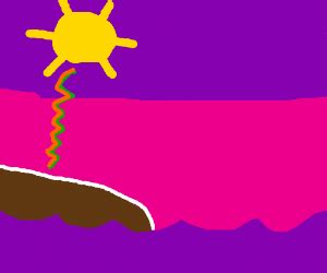 The sun is a deadly laser - Drawception