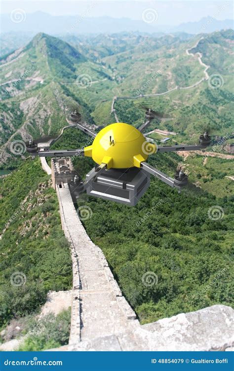 Chinese drone stock image. Image of great, future, aerial - 48854079