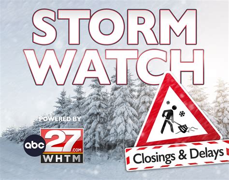 STORM WATCH: Closings & Delays | WSOX-FM