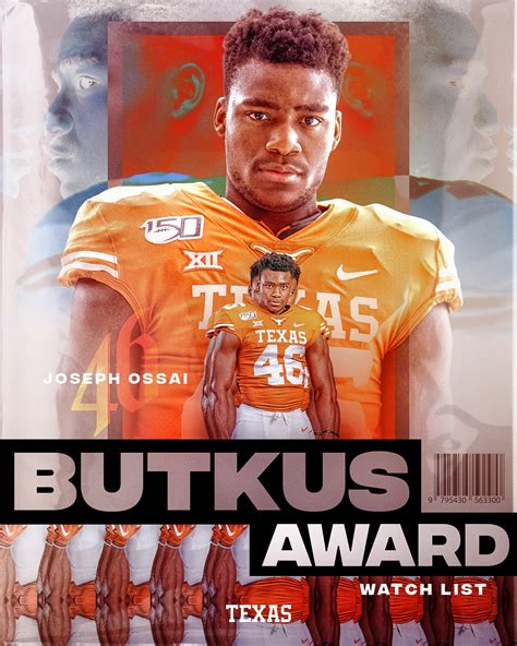 2020 Texas Longhorns Watch List Graphics on Behance