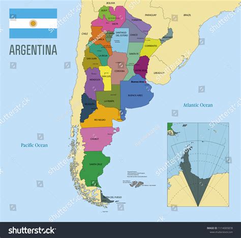 Argentina Regions Map Stock Vector Image Art Alamy - vrogue.co