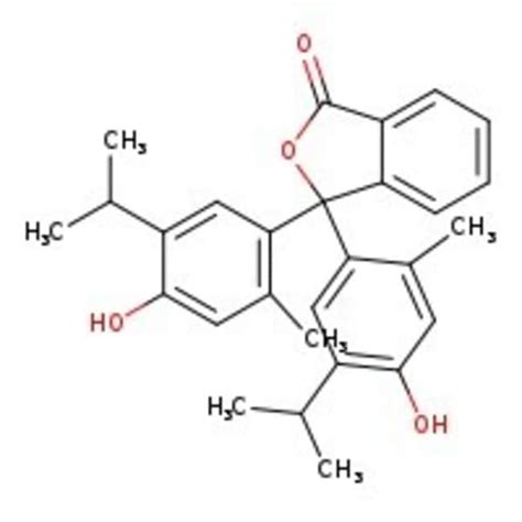 Thermo Scientific Chemicals Thymolphthalein, Indicator, Pure | Fisher Scientific