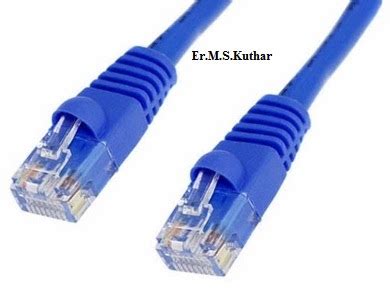 Network Cable Connectors Types and Specifications.