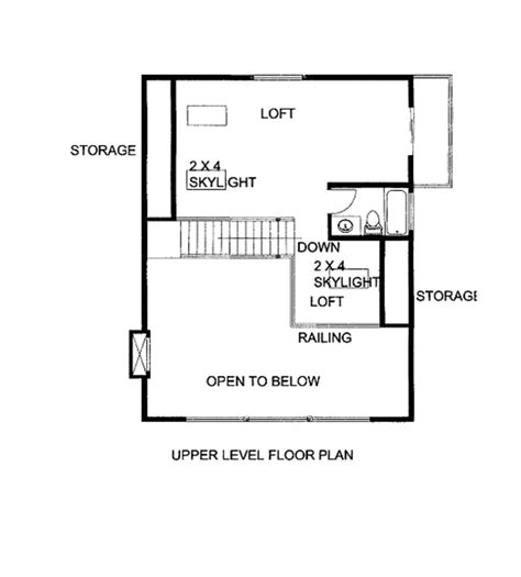 Cottage Style House Plan - 2 Beds 2 Baths 1500 Sq/Ft Plan #117-712 ...