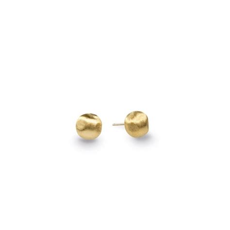 18ct Yellow Gold Africa Stud Earrings | Marco Bicego