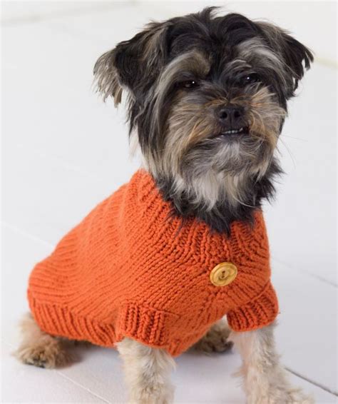 Cappottino per cani ai ferri: schemi per realizzarlo [FOTO] - NanoPress Donna Diy Dog Sweater ...