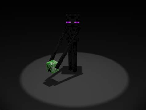 Enderman VS Creeper 2 by SUBWAYJAROD on DeviantArt