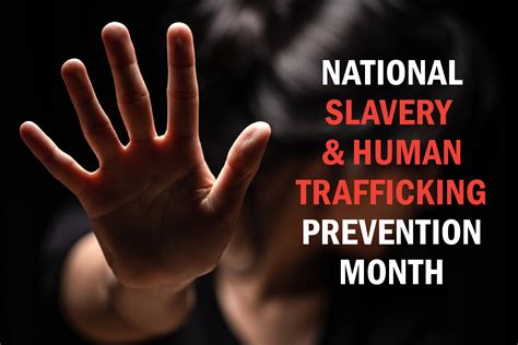 National Slavery and Human Trafficking Prevention Month - Amy Elik