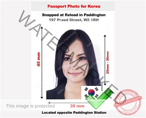 Korean Passport Photo Size