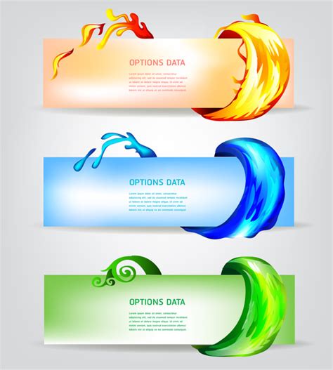 Nature Banner Concept-vector Banner-free Vector Free Download