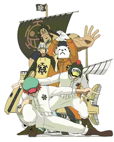 One piece Law's Crew Or at least some of the important ones. | One Piece! | Pinterest | Of ...