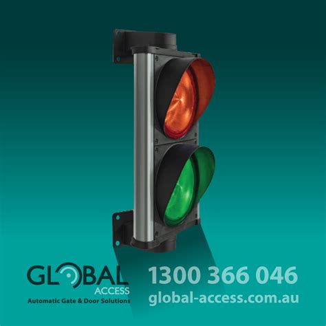 24V to 230V LED Traffic Light - Red & Green – Global Access