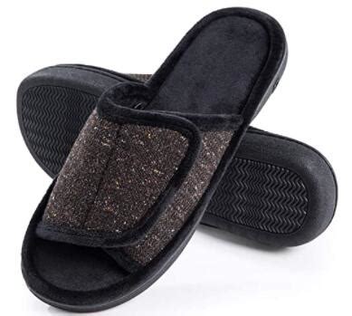 Top 9 Best Men's Adjustable Open Toe House Slippers For Sore Toes