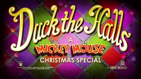 Duck the Halls: A Mickey Mouse Christmas Special | Christmas Specials ...