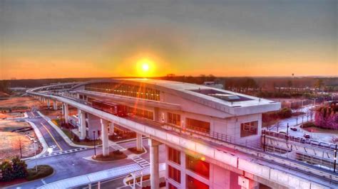 HDR Atlanta Airport Sunset Time-Lapse - YouTube