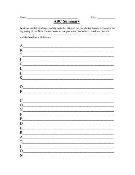 15 Articles Of Confederation Worksheet / worksheeto.com