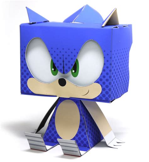 Papercraft Sonic Template