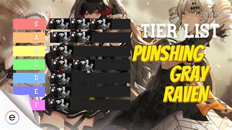 Punishing Gray Raven Tier List [All Characters Ranked] - eXputer.com