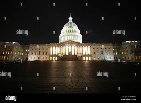 washington dc Capitol hill at night Stock Photo - Alamy