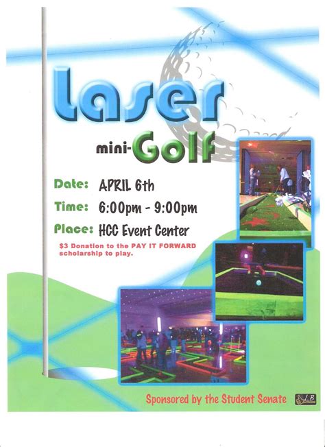 Perspective: Upcoming Event: Laser Mini-Golf