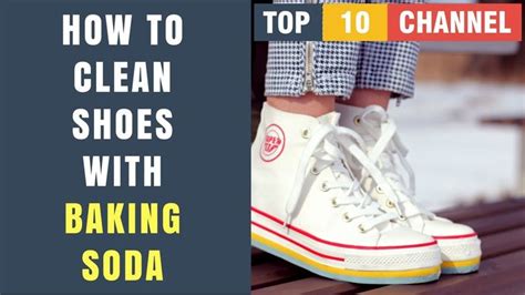 How To Clean White Shoes With Baking Soda and Vinegar, Peroxide, Water ...