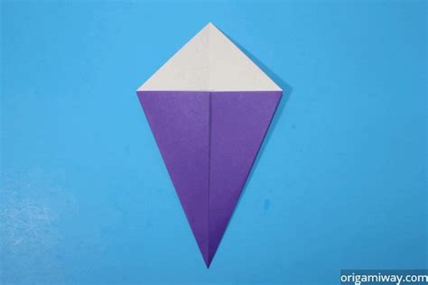 Origami ideas: Step By Step Origami Kite Instructions