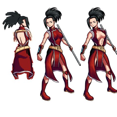 My redesign of Momo's hero costume : r/BokuNoHeroAcademia