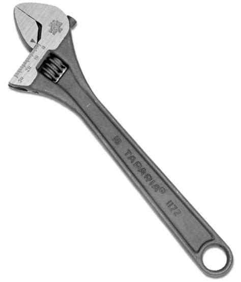 Taparia 10 Inch 255 Mm Adjustable Wrench 1172-10 Screw Spanner: Buy ...