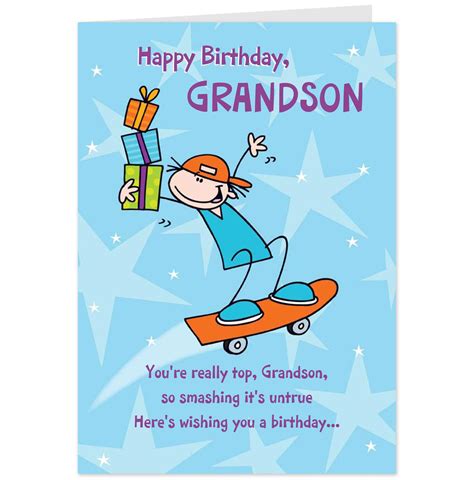 Birthday Wishes For Grand Son - Happy Birthday Grand Son MSG