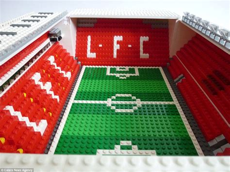 Lego meets Premiere League stadiums with thousands of the toy bricks ...