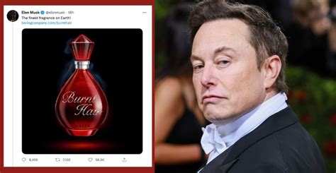 What Is Burnt Hair Perfume? Elon Musk Introduces His New Fragrance and Is Now a Perfume Salesman ...