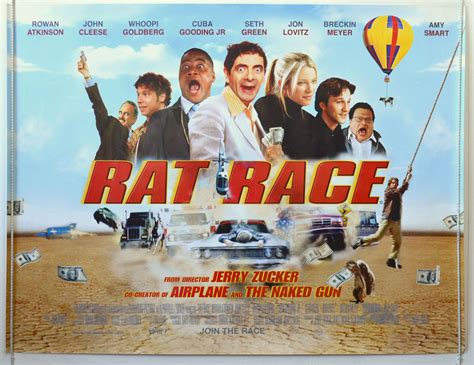 Rat Race - Original Cinema Movie Poster From pastposters.com British Quad Posters and US 1-Sheet ...