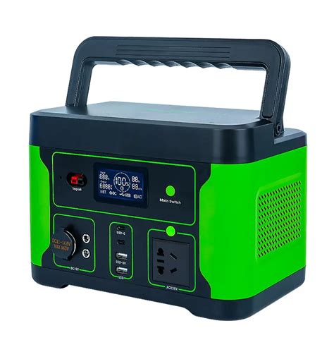 BPS-600W Aumoon Power Station 600W Solar Generator 110V 220V Outdoor Camping Portable Power ...