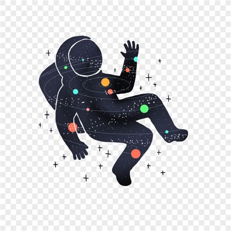 Astronaut Silhouette Vector at Vectorified.com | Collection of ...