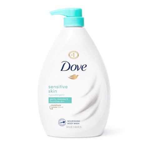 Dove Body Wash Sensitive Skin 34 oz - Walmart.com - Walmart.com