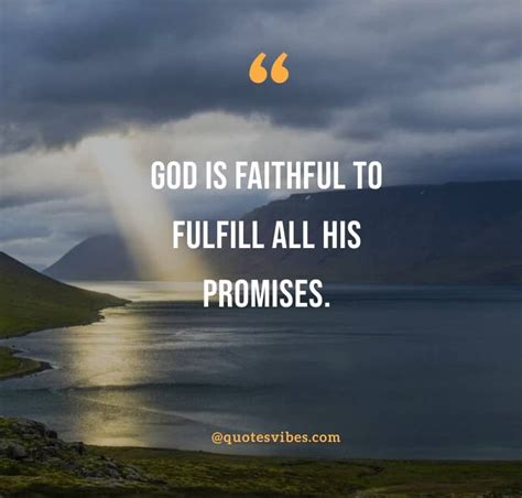 90 God Is Faithful Quotes To Instill Hope and Faith