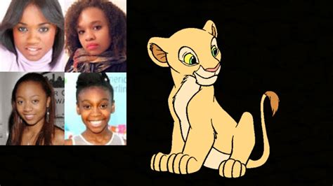 Animated Voice Comparison- Nala (Lion King) - YouTube