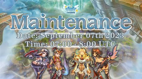 Maintenance Notice (9/7) | Flyff Universe