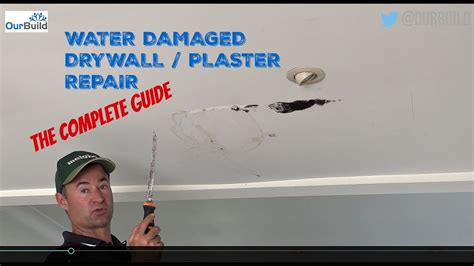 Repair Drywall Ceiling Water Damage