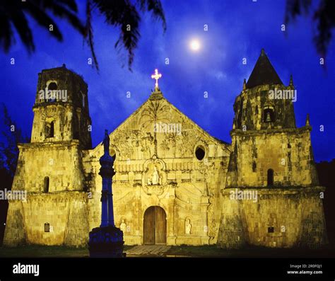 Miagao church built in 1787, UNESCO cultural heritage, Miagao, Panay ...